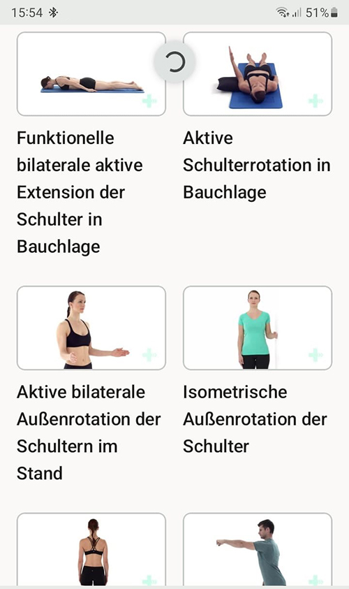 Online Übungsprogramm SLAP-Läsion