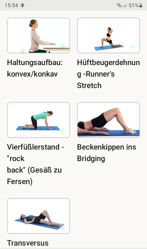 Online Übungsprogramm Hüftimpingement