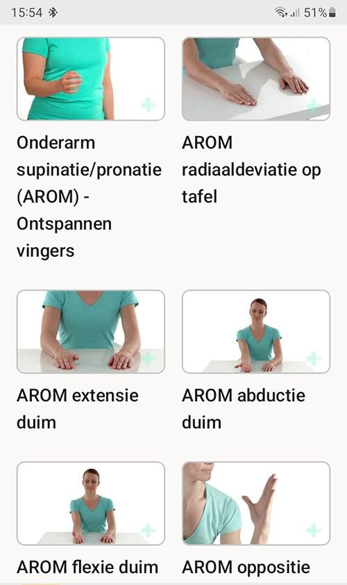 Online Übungsprogramm Rhizarthrose