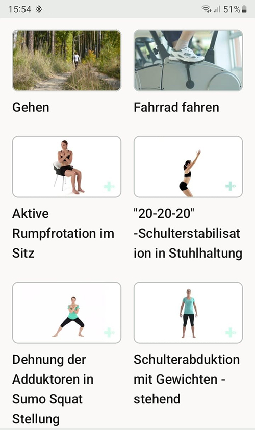Online Übungsprogramm Rheuma (Rheumatoide Arthritis)