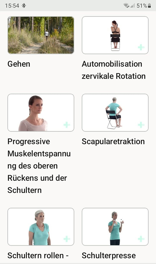 Online Übungsprogramm Schulterarthrose