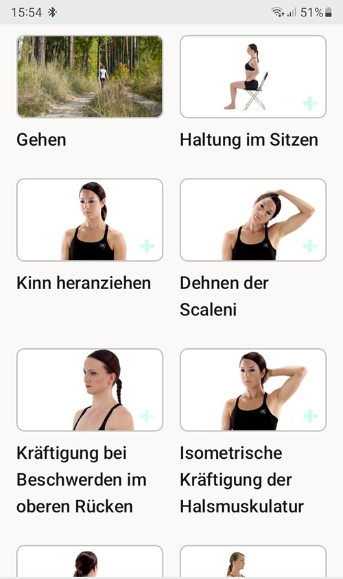 Online Übungsprogramm Thoracic Outlet Syndrom